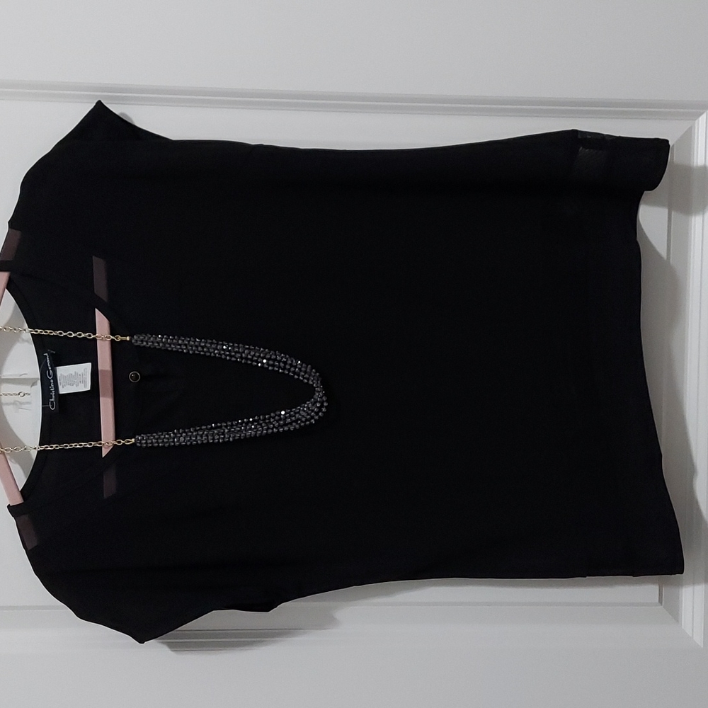 Christine Gerard short sleeve top.
